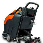 22" Battery-Powered Floor Scrubber Machine | RT50+ Lithium Warehouse Floor Cleaner