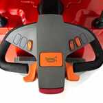 PS3300FE-3M Electric Pallet Stacker, 3300 lbs Capacity, 118″ Lifting Height, Work with Open-bottom Pallets