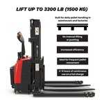 PS3300FEAS-3M Fully Electric Pallet Stacker