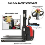 PS3300FEAS-3M Fully Electric Pallet Stacker