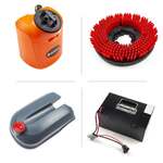 RT15+ 14" Compact Walk behind Floor Scrubber, Heavy Duty Brush, 14500 sqft/h, Lithium battery