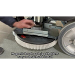 RT250 40" Industrial Ride-On Floor Scrubber – 50 Gal Tank, 65,000 sqft/hr, Lithium Battery