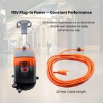 RT35AC Electric Walk-Behind Floor Scrubber