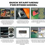 RT50D Self Propelled Floor Scrubber - 22" Width, 36,000 sqft/h Dryer, 22" Cleaning Width, 36,000 sqft/h